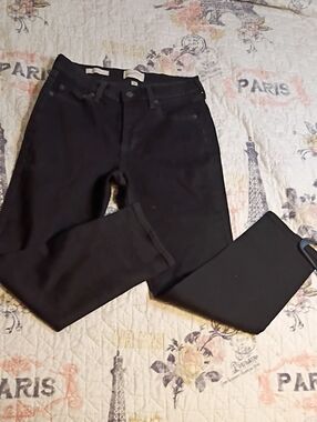 Women's Universal Thread Black Mid Rise Jeans